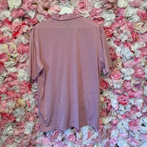 🛍️ 2 for $10 Callaway Striped Golf Polo Sz Large - Picture 5 of 6